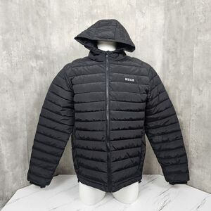 Muscle‎ Republic Australia Mens 2XL Black Puffer Hooded Jacket Winter Fall